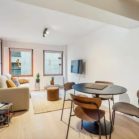 Mooie Vernieuwde Duplex In Hartje , Patershol شقة خنت